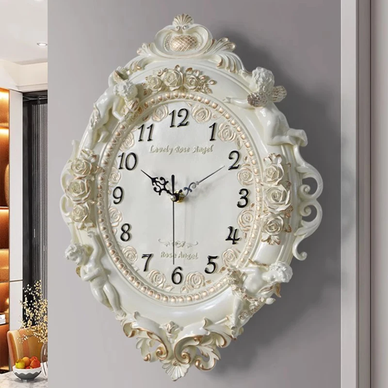 Orologio da Parete Grande Albero della Vita - Design Nordico Vintage per Soggiorno Europeo - immagine 3