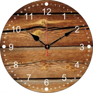 Orologio da Parete Vintage in Legno